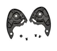 F Fityle Bases de Casco de Motocicleta 2pcs Placa Base de Lente Negra para TORC /18/128