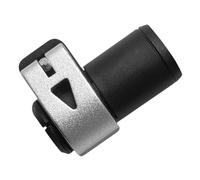 F Fityle Bastones de Trekking con Bloqueo Externo, Piezas de aleación de Aluminio, Tuerca incluida para Raquetas de Nieve, M