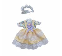 F Fityle Bjd Vestido Muñeca Traje Disfraz Accesorio Vestuario con Diseño Encantador y Detalles Delicados Adecuado para Juego Creativo Colección Decoración , S-4