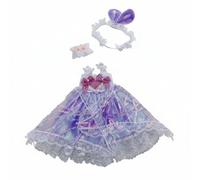 F Fityle Bjd Vestido Muñeca Traje Disfraz Accesorio Vestuario con Diseño Encantador y Detalles Delicados Adecuado para Juego Creativo Colección Decoración , S-3