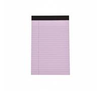 F Fityle Bloc de Notas para Escritura Efectiva de Pulpa de Madera de 80g Diseño Estructurado con Respaldo Resistente y Fácil Extracción de Hojas Adecuado para, Morado, size to 5