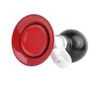 F Fityle Bocina de Bicicleta para niños, bocina de compresión, Accesorios para Bicicleta, Trompeta de Sonido Fuerte y nítido, portátil para Manillar de 22 mm, Rojo