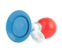 F Fityle Bocina de Bicicleta para niños, bocina de compresión, Accesorios para Bicicleta, Trompeta de Sonido Fuerte y nítido, portátil para Manillar de 22 mm, Azul