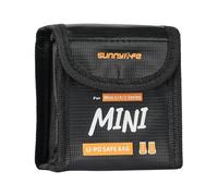 F Fityle Bolsa de Almacenamiento de Lipo para Almacenamiento a Alta Temperatura, Organizador Exterior, Bolsa ignífuga a Prueba de explosiones para Carga, 9.5 X 8.6 X 6.3 Cm
