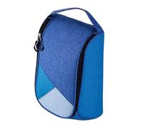 F Fityle Bolsa organizadora para Zapatos de Golf, fácil de Transportar, ventilación, Accesorios, Almacenamiento, portátil, para Exteriores, Ligera, Azul