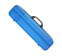 F Fityle Bolsa para Cañas de Pescar, Bolsa de Transporte, Carcasa Rígida, Portátil, EVA, Impermeable, Multiusos, con Correa de Hombro Ajustable, 70cm Azul