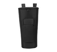 F Fityle Bolsa para djembé, funda para tambor africano, accesorio para instrumento musical, resistente al polvo, cómoda, con cremallera, bolsillo y asa, 10inch Black