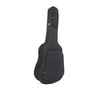 F Fityle Bolsa para guitarra acústica de 36/38 pulgadas con asa lateral de protección, ligera, impermeable, color negro, para viaje