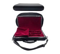 F Fityle Bolsa para oboe, bolso de mano, gran capacidad, portátil, funda de piel sintética, ligera, para uso diario, trabajo, viajes,