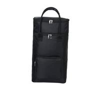 F Fityle Bolsa Reutilizable para Compras Multiusos Plegable para Trolley Función de Expansión Fácil de Guardar Material Resistente Adecuada para Transporte, Negro, Individual