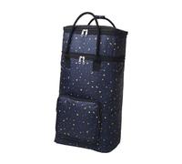 F Fityle Bolsa Reutilizable para Compras Multiusos Plegable para Trolley Función de Expansión Fácil de Guardar Material Resistente Adecuada para Transporte, Estrella, Individual