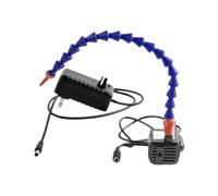 F Fityle Bomba Agua Recirculante con Fuente 12 Flexible para s Enfriamiento Portátiles Acuada para Refrigeración Componentes Electrónicos