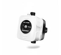 F Fityle Bomba de Presión de Agua Potenciadora Doméstica Refuerzo Elevadora Circuladora con Aprendizaje de Uso y Control Inteligente Adecuada para Ducha Calentador Baño y Cocina, High Flow 180W
