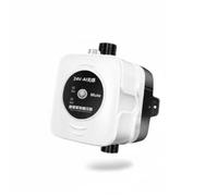 F Fityle Bomba de Presión de Agua Potenciadora Doméstica Refuerzo Elevadora Circuladora con Aprendizaje de Uso y Control Inteligente Adecuada para Ducha Calentador Baño y Cocina, High Flow 100W