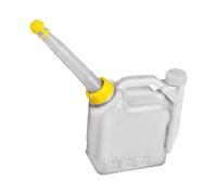 F Fityle Botella para mezclar aceite, recipiente de contraste para motor de 2 tiempos, medidor y dispensador de, portátil para desbrozadoras, 1.5l