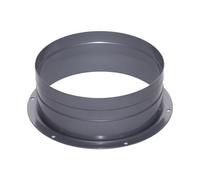 F Fityle Brida del conector del conducto de ventilación de aire, placa del conector del conducto del tubo de ventilación recto, 200 mm