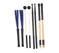 F Fityle Buques de batería Mazos Pinceles Set Anti Slip Music Lover regalos Accesorios de instrumentos para la actuación de la etapa acústica