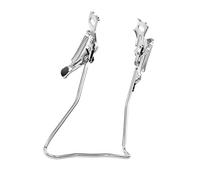 F Fityle Caballete de Bicicleta de Doble Pata, Caballete Central de Repuesto para Bicicletas de montaña y Ciclismo, for 24 Inch