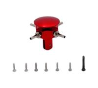 F Fityle Cabezal de Rotor RC con Tornillos para reparación, portátil, de fácil instalación, Resistente al Desgaste, de Metal, Accesorios de Repuesto para, Rojo