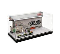 F Fityle Caja de Almacenamiento para exhibición de Modelos de Escala 1/64, Adorno para Diorama, micropaisaje, decoración de escenarios,