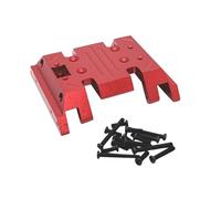 F Fityle Caja de Cambios de Aluminio, Montaje Central, Accesorios mejorados, Piezas de Repuesto para vehículos MN128 MN86 MN86S 1/12 RC, Modelo de Coche de, Rojo