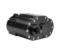 F Fityle Caja de Transferencia de 2 velocidades RC, Pieza de actualización de Caja de Cambios, reemplazo Directo de de Engranajes de Metal Resistente, de, Negro