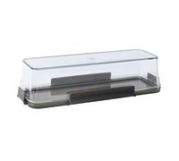 F Fityle Caja para pasteles, caja, refrigerador, caja de mantenimiento fresco, contenedor Rectangular para alimentos, recipiente para pastelería para, 31x11x7.6 cm