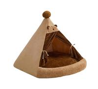 F Fityle Cama para Gatos, caseta para Gatos, Suministros para Mascotas, Suave, Relajante, Nido Cerrado para Gatos pequeños, Gatos, Cachorros y Gatitos, L