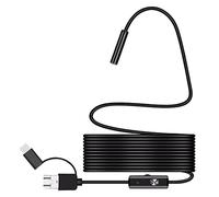 F Fityle Cámara Borescopio Inspección Micro USB con Cable Flexible Función de Captura de Video de Alta Resolución y Compatibilidad con, 5M