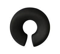 F Fityle Camilla de Masaje con Reposacabezas de Espuma Viscoelástica, Suave, Transpirable Y Ergonómica, Ideal para Viajes, Oficina Y Hogar, Negro, tal como se describe