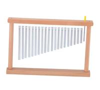 F Fityle Campanas de viento de percusión de una sola fila, resistentes, portátiles, clásicas, para actuaciones en el aula y principiantes.