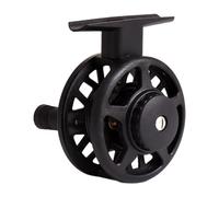 F Fityle Carrete de Pesca con Mosca para Trucha, Potente, 0,35 mm/100 m, para Zurdos, con relación de Velocidad 1:1, portátil, para río, Agua Dulce, y, Copa de Alambre de 50 Mm