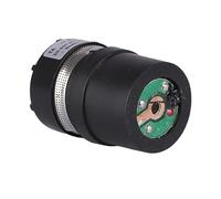 F Fityle Cartucho de micrófono Reemplazo de micrófono de Estudio Cartucho de captación de Sonido 30 mm Micrófono con Cable dinámico Piezas de reparación