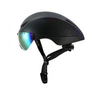 F Fityle Casco para Ciclismo con Visera Construcción Unibody y Espuma Protectora Múltiples Ventilaciones y Ajuste Personalizable Adecuado para Actividades Deportivas y Recreativas, Gris Oscuro
