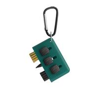 F Fityle Cepillo de Limpieza para Palos de Golf, Herramienta de Limpieza fácil de Usar, retráctil, Compacto, con Hebilla Colgante, Accesorios para Banco de, Verde