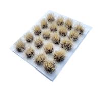 F Fityle Césped Artificial para maquetas, arbustos de Tierras Bajas, de césped Artificial para bonsáis, Base para miniaturas de jardín de Hadas, Marrón Claro