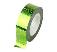 F Fityle Cinta Adhesiva para de Gimnasia, con Purpurina, para proyectos de Manualidades, fácil de aplicar, Gruesa, Multiusos, para decoración de de, Verde