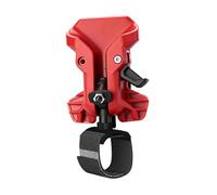 F Fityle Clip de cinturón de liberación rápida con doble cierre y hebilla, compacto, práctico, para colgar en cintura, autoblocante, para conductores,