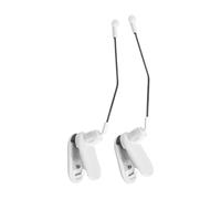F Fityle Clip universal portátil para libros de música, de rápida instalación, resistente, para sujetar partituras y carpetas, Blanco