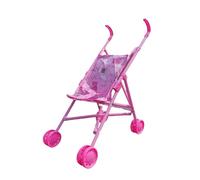 F Fityle Cochecito de bebé para muñecas, Carrito de Juguete de simulación, Carrito de Desarrollo temprano para muñecas, Plegable para niñas de 3 años para