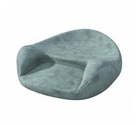 F Fityle Cojín Asiento Ergonómico Espuma Viscoelástica con Elevación Caras y para Tobillos Acuado para Meditación en Estilo Japonés, Turquesa