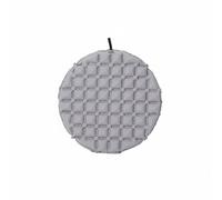 F Fityle Cojín Inflable Cojín de Asiento Redondo Portátil Almohadilla Compacta de Viaje Colchoneta Acolchada Material Nylon 40D y TPU Resistente al Uso Inflado, 5 50 50CM, Gris