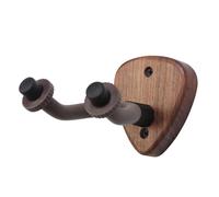 F Fityle Colgador de pared para guitarra, colgador de pared para patineta, fácil de instalar, ranura para púa incorporada, gancho para guitarra acústica y