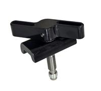 F Fityle Conector de Hebilla de para Bicicleta Plegable, Accesorio de Bicicleta Plegable, Ligero, Compacto, Resistente, de aleación de Aluminio, fácil, Negro