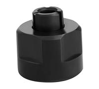 F Fityle Conector de manguito de reducción de mandril de enrutador para enrutador de, de grabado para carpintería, 12,7 mm a 6 mm