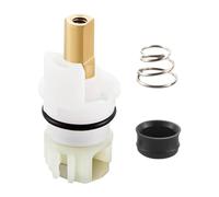 F Fityle Conjunto de Eje RP25513, Repuestos para Instalar con Asiento Y Resorte de Goma RP4993 para Baño con Manijas