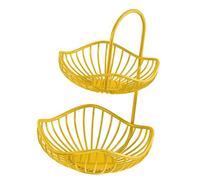F Fityle, contenedor de refrigerios, soporte minimalista de alambre de hierro para frutas, cebollas y ajos, para decoración de granja y, 20x30cm