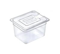 F Fityle Contenedor Sous Cocción Al Vacío Tapa | Resistencia Térmica Extrema, Diseño Transparente, Recipiente Sous cocción al vacío Tapa, para Cocina, 11L
