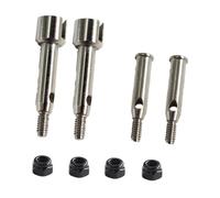 F Fityle Copas de Eje de Rueda RC, semiejes metálicos, fácil instalación, de Rueda Trasera Profesional 3347 para Wltoys 244016, Pieza 1/24 para Coche RC