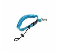 F Fityle Correa para Cámara Subacuática Correa Muñeca Lazo Cámara Lanyard Anticaídas con Espiral Acero SS316 Nylon TPU Conexión Firme Apta para Buceo Snorkel, Azul Lago